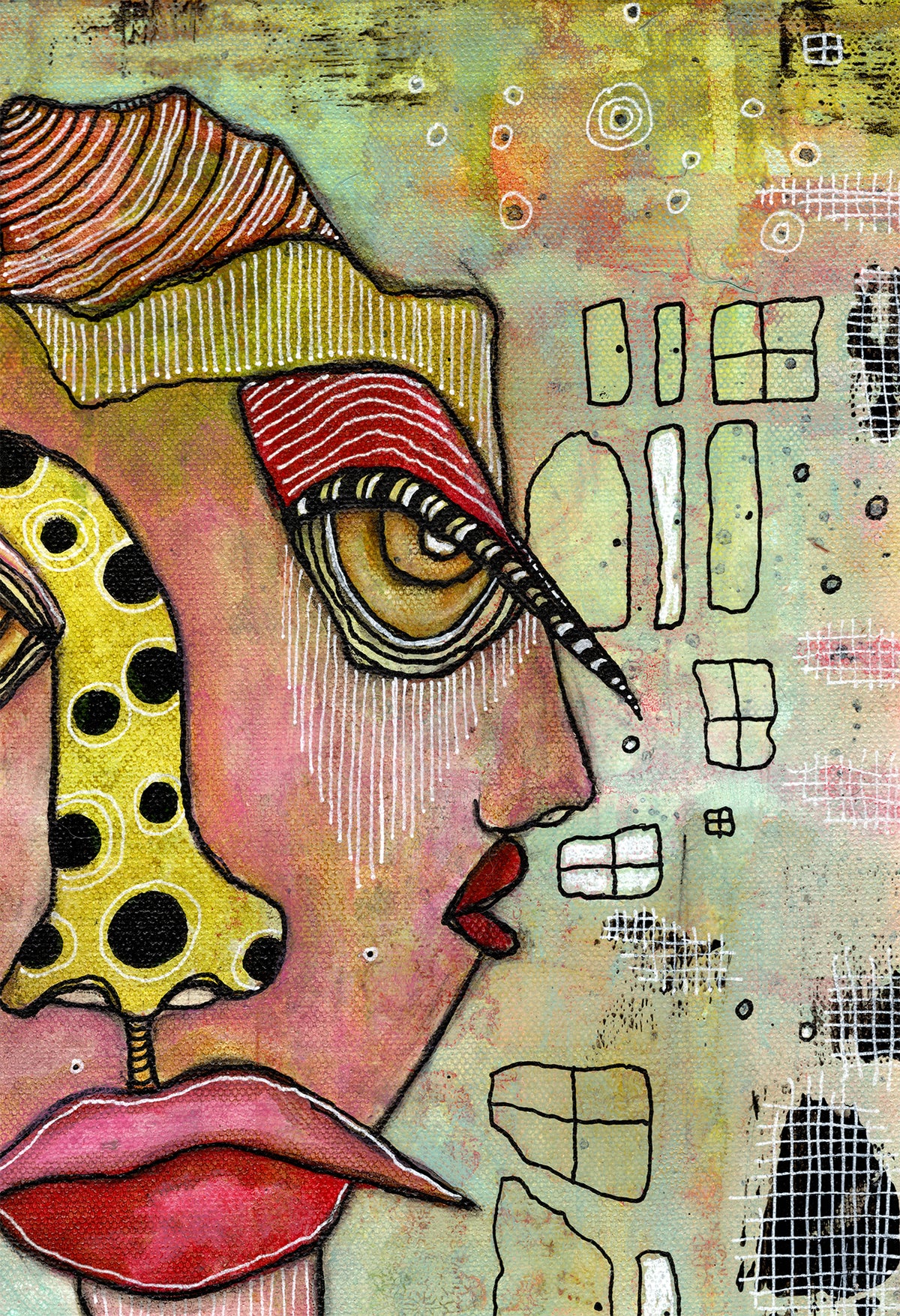 &quot;Contemplating&quot; Original Fine Art on Canvas