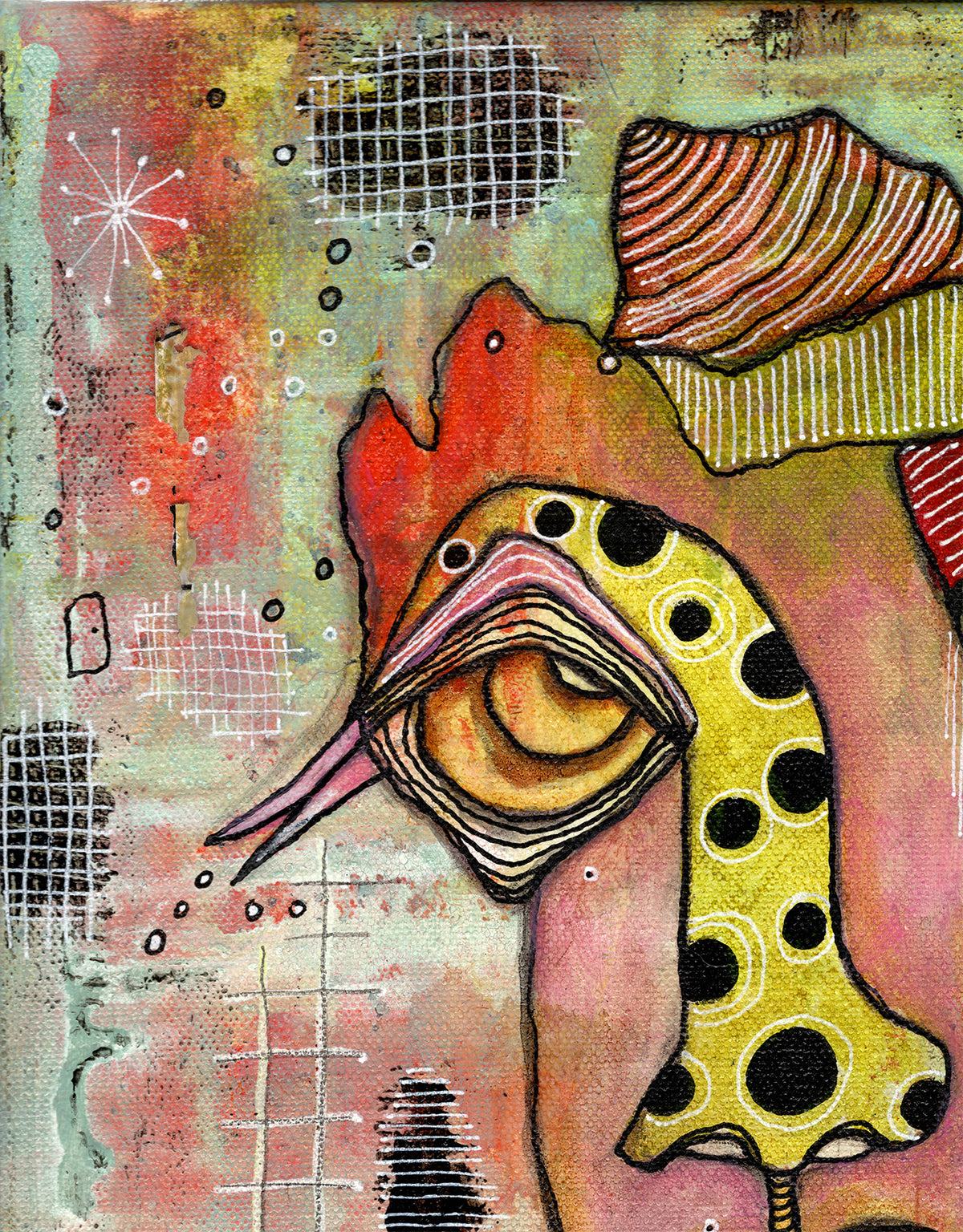 &quot;Contemplating&quot; Original Fine Art on Canvas