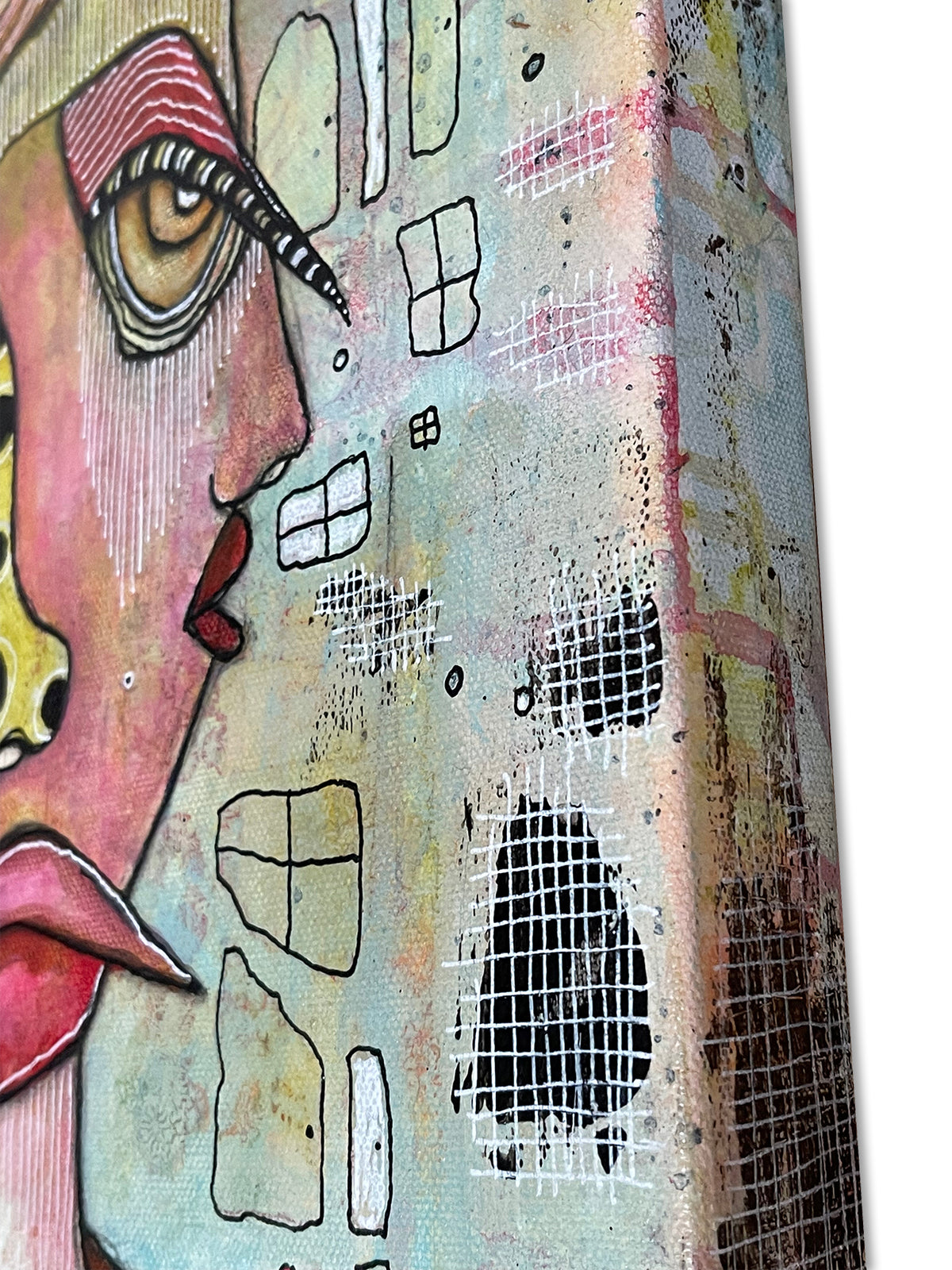 &quot;Contemplating&quot; Original Fine Art on Canvas