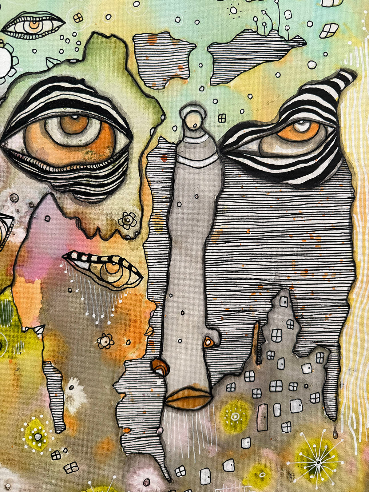 Fine Art on canvas "Coming Home"