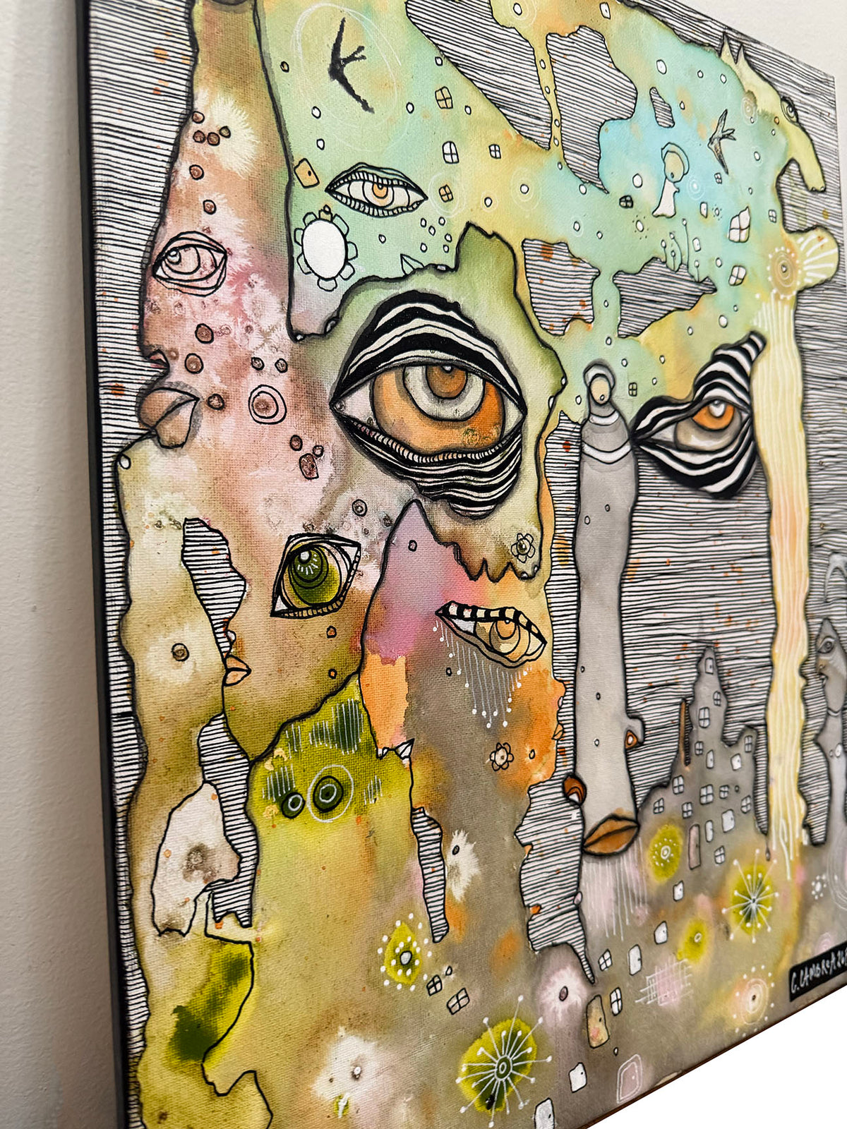 Fine Art on canvas "Coming Home"