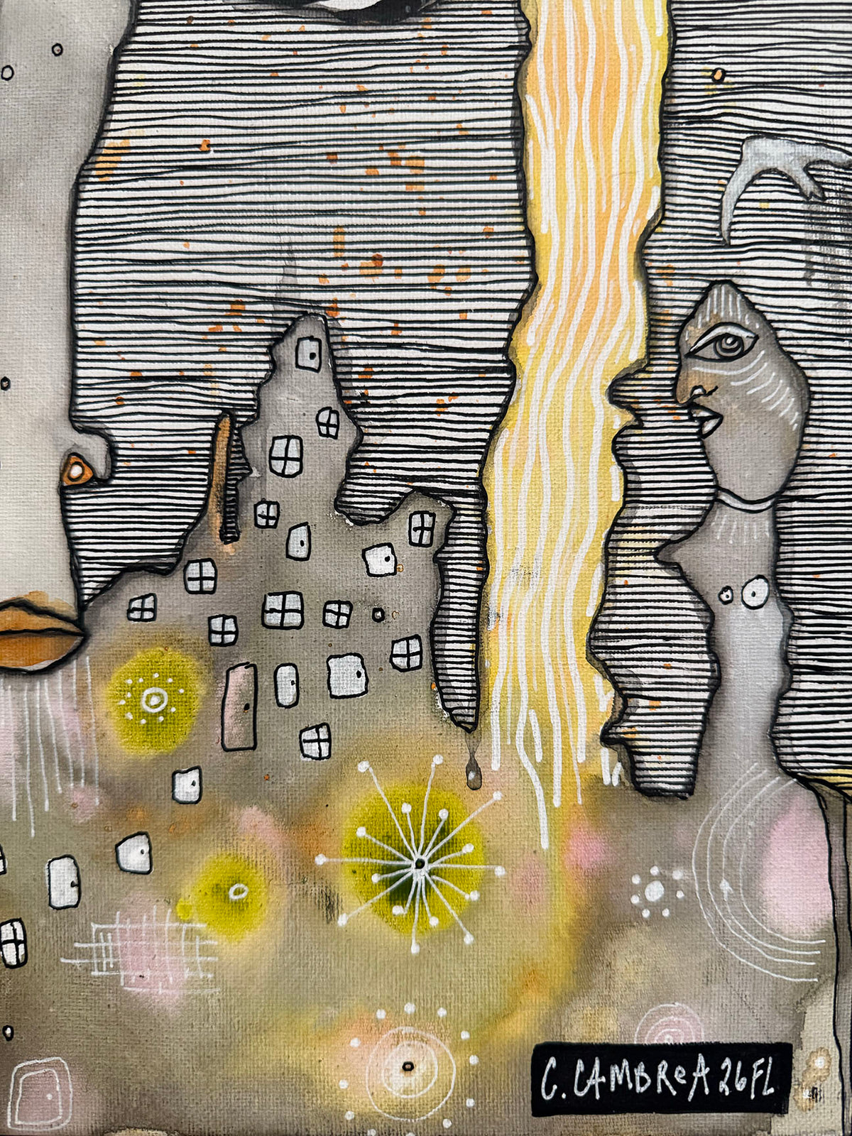 Fine Art on canvas "Coming Home"