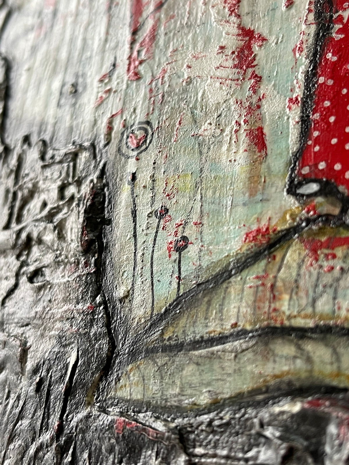 “That kinda day&quot; Original art on wood