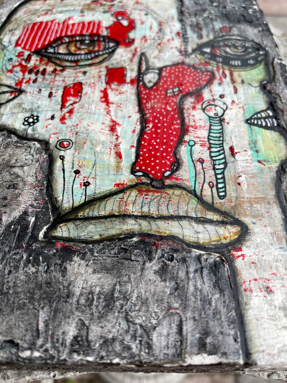 “That kinda day&quot; Original art on wood