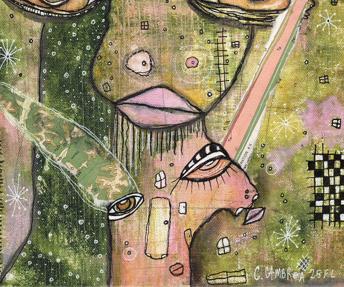 Fine Art on canvas &quot;I&#39;ve got the tools&quot;