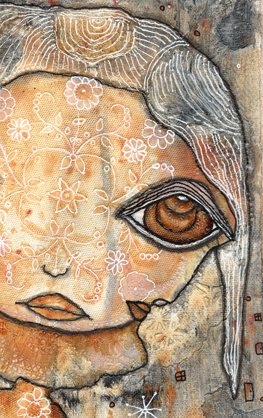 Fine Art on Canvas 'Hangin in'