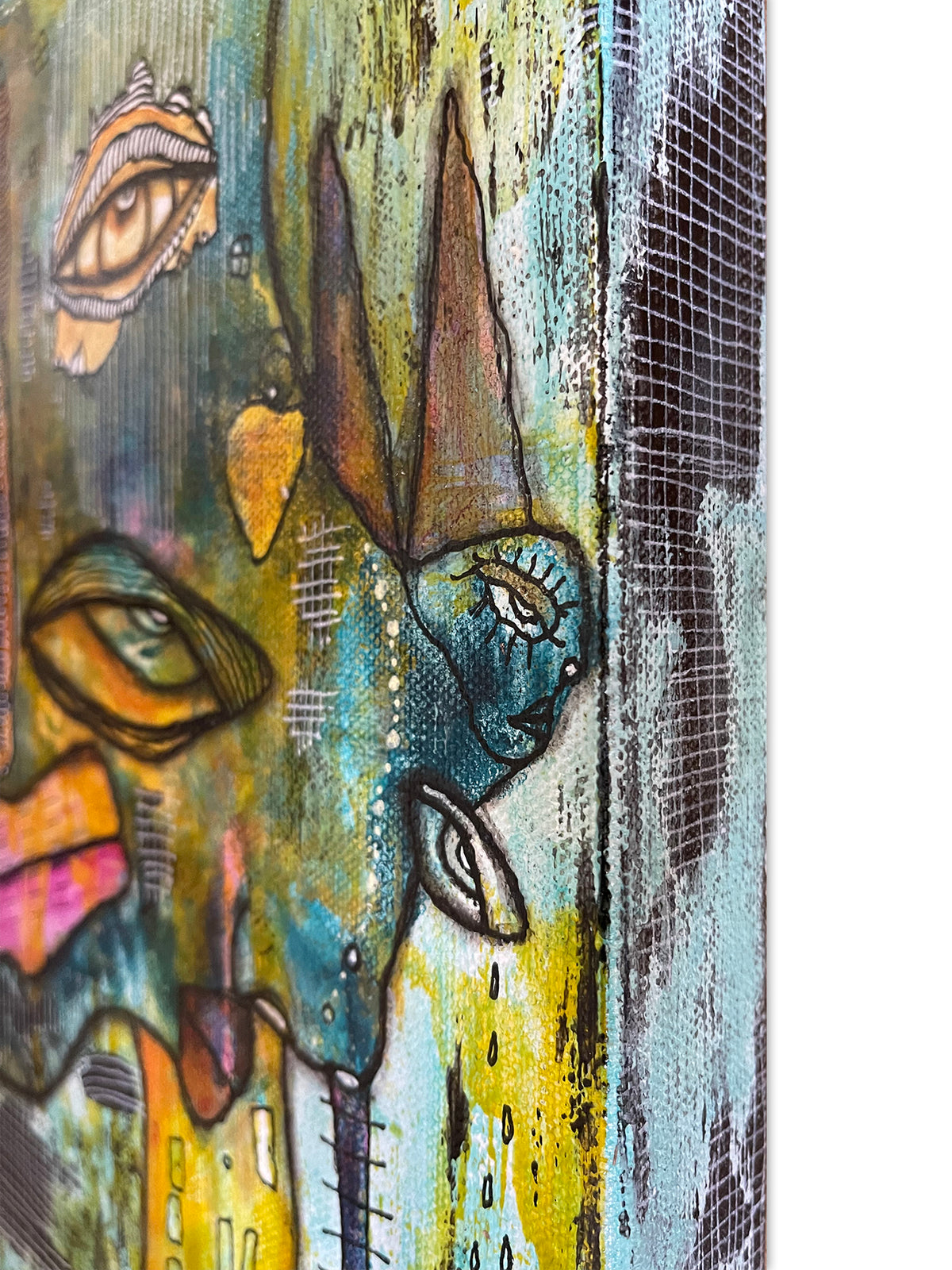 Original Fine Art on Canvas &#39;Heady&#39;