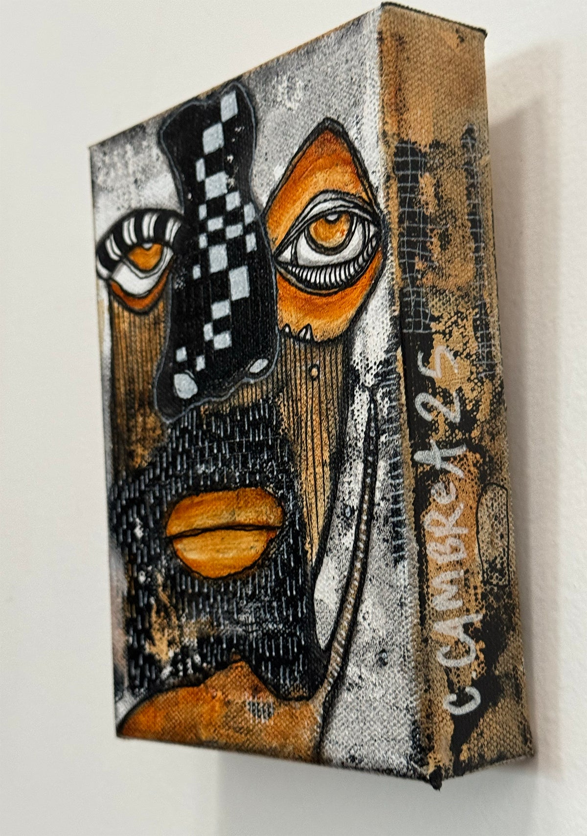 Fine Art on canvas &quot;His Journey&quot;