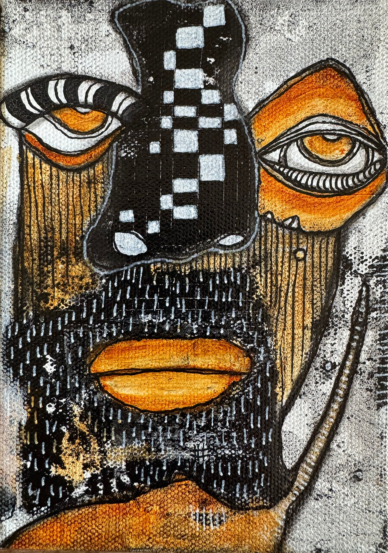 Fine Art on canvas "His Journey"