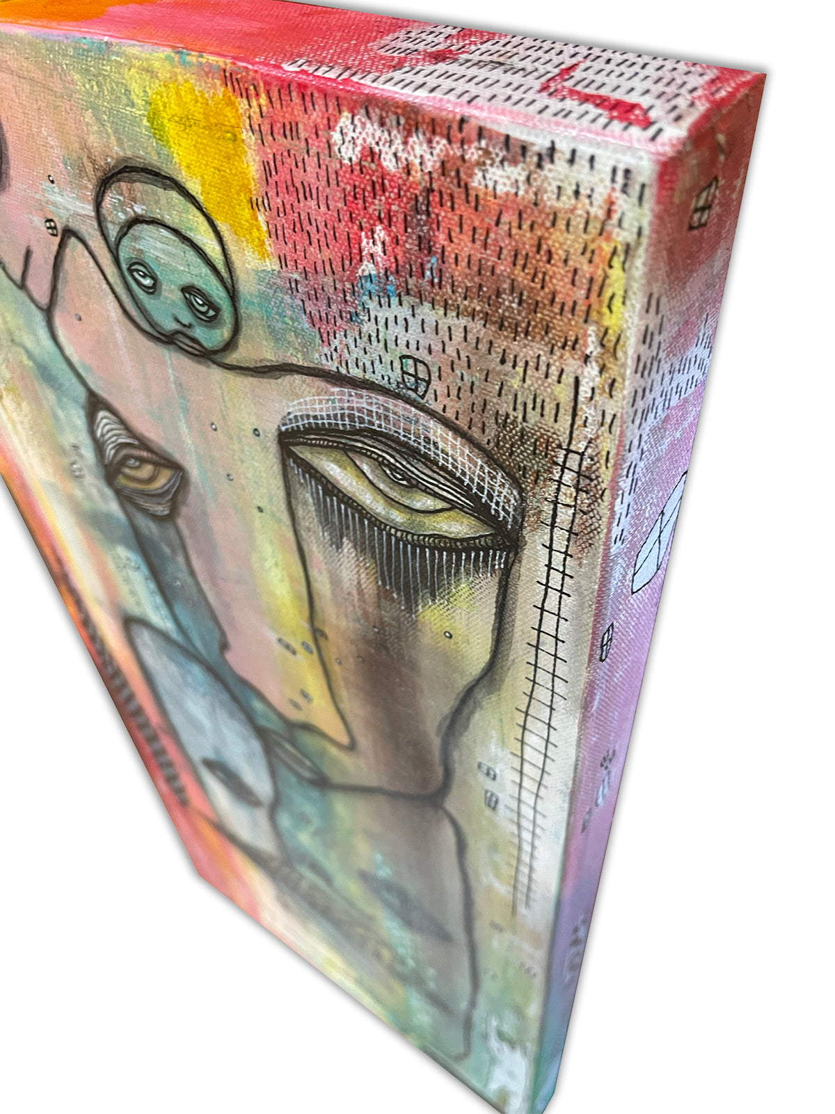 Original Fine Art on canvas &quot;I got you&quot;