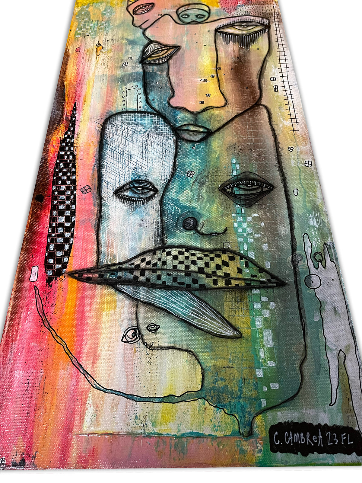 Original Fine Art on canvas &quot;I got you&quot;