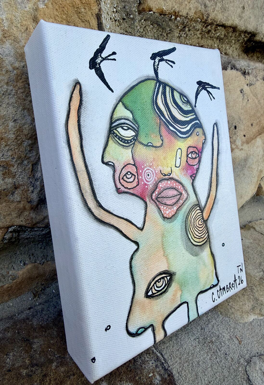 Fine Art on Canvas "Let Them Fly"