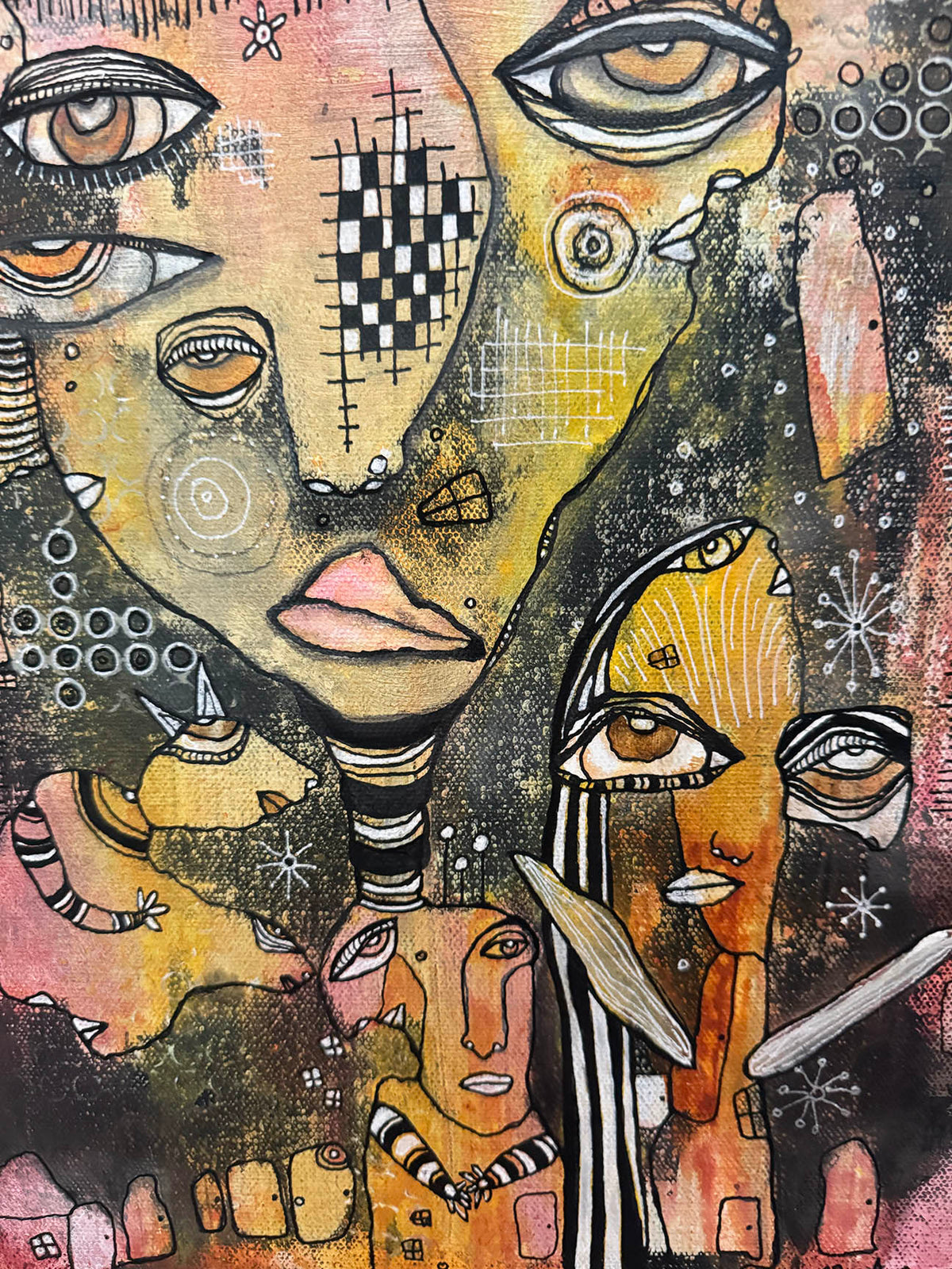 Fine Art on canvas &#39;In this Together&#39;