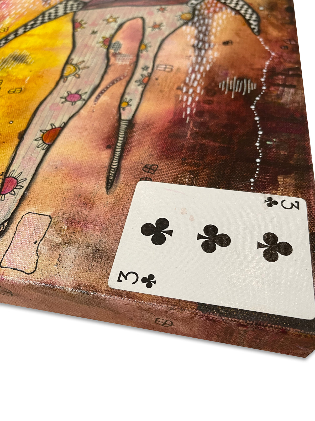 Original Mixed media Art &quot;Jester&quot;