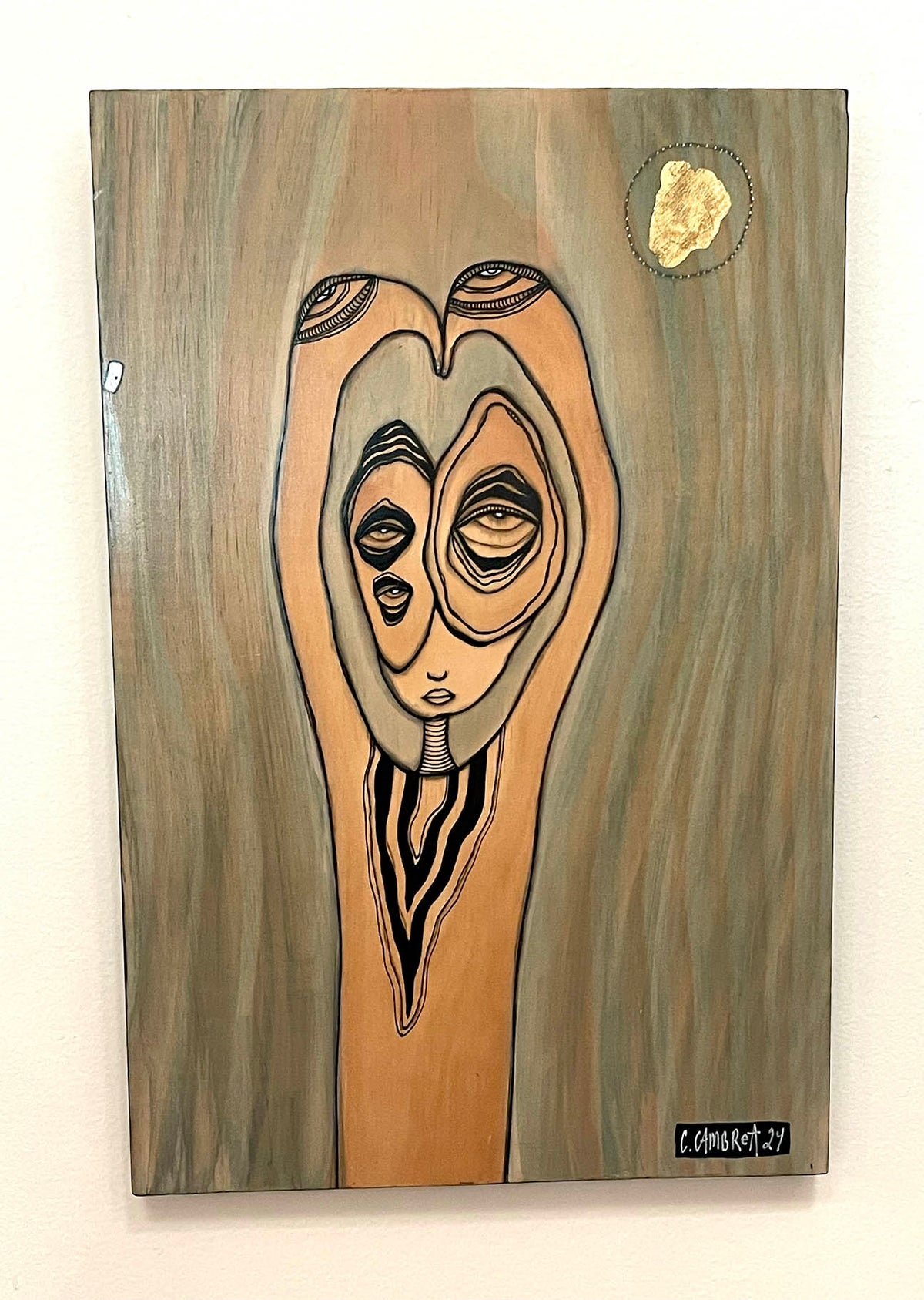 &quot;Light Above&quot; Original Mixed Media art on Wood