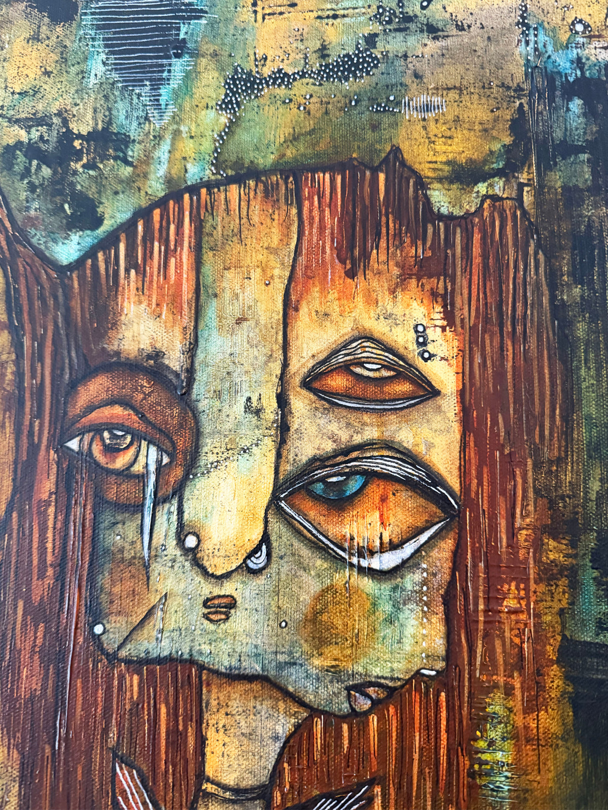Fine Art on Canvas 'Listen and You'll Hear Them'