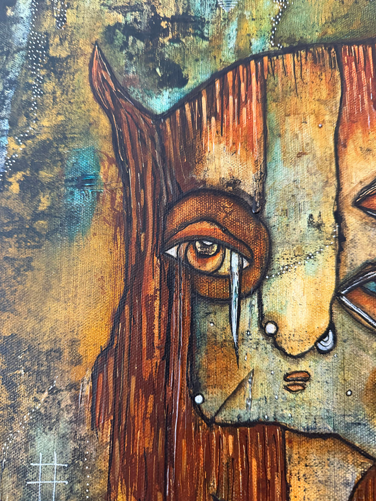 Fine Art on Canvas 'Listen and You'll Hear Them'