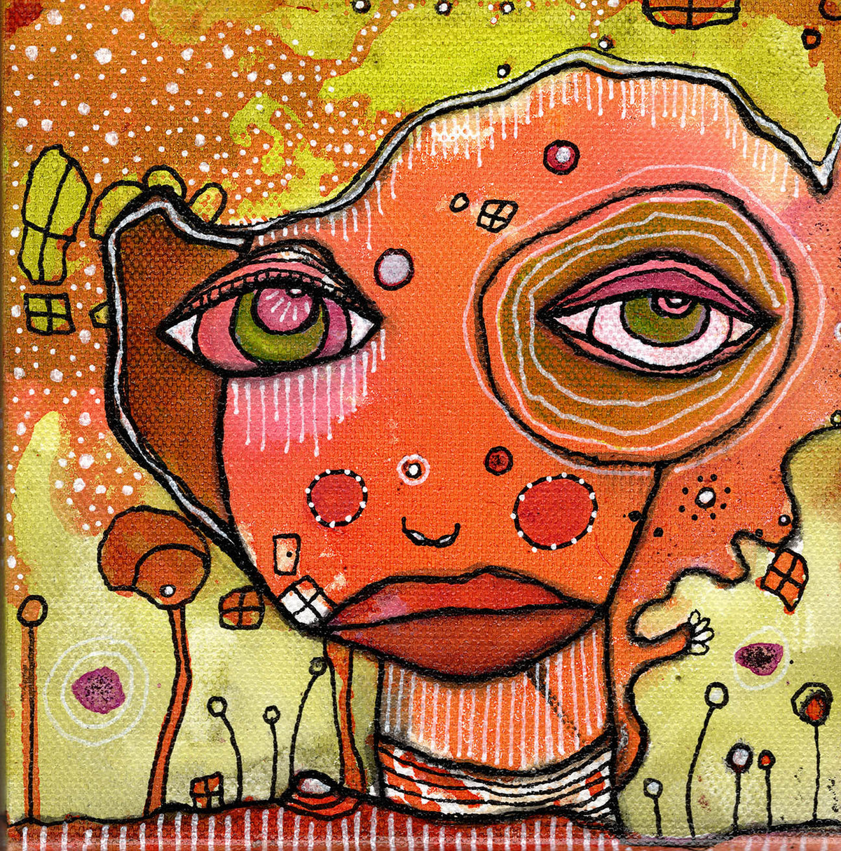 Original Fine Art on canvas &quot;Loud and Clear&quot;