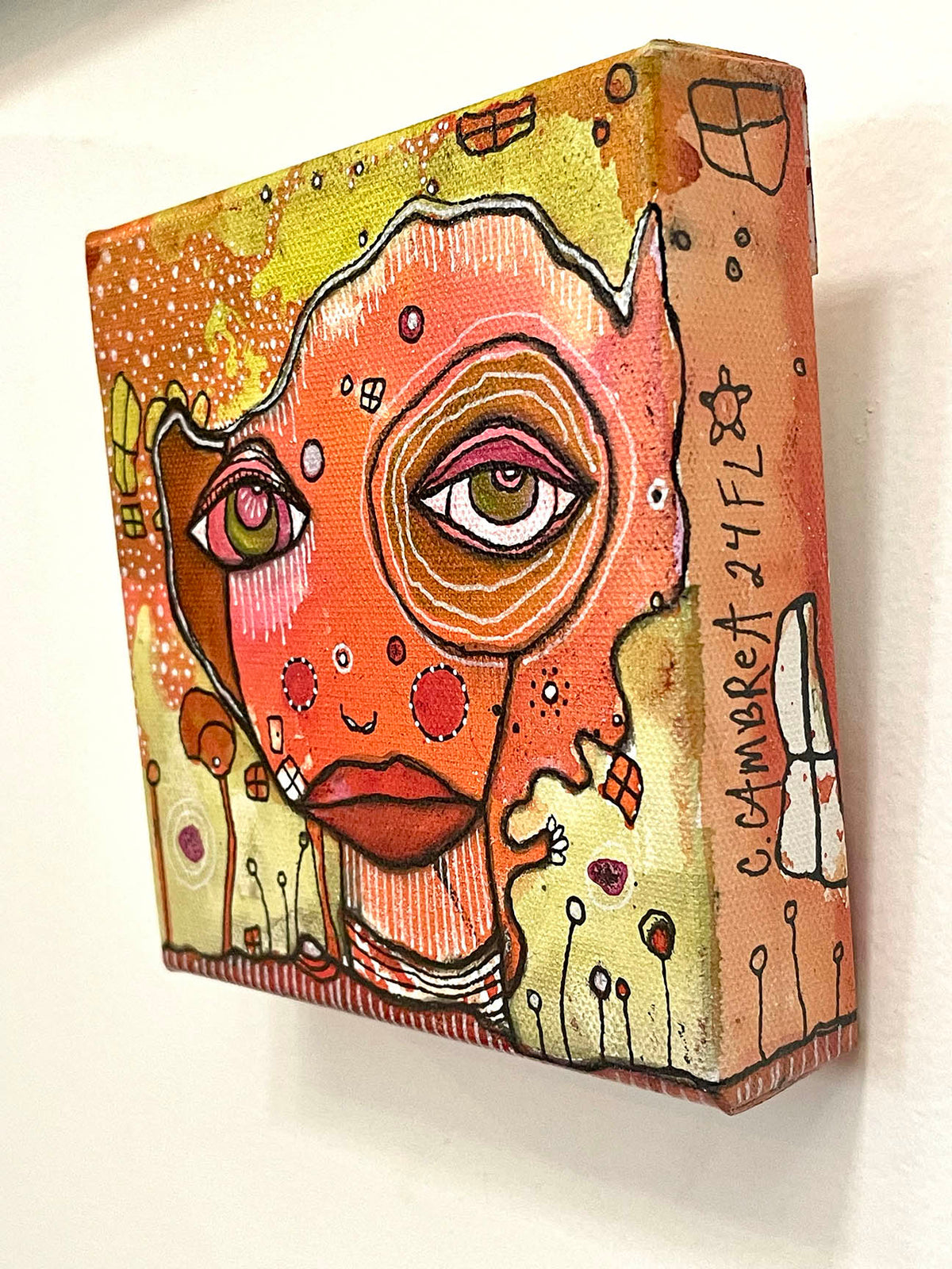 Original Fine Art on canvas &quot;Loud and Clear&quot;