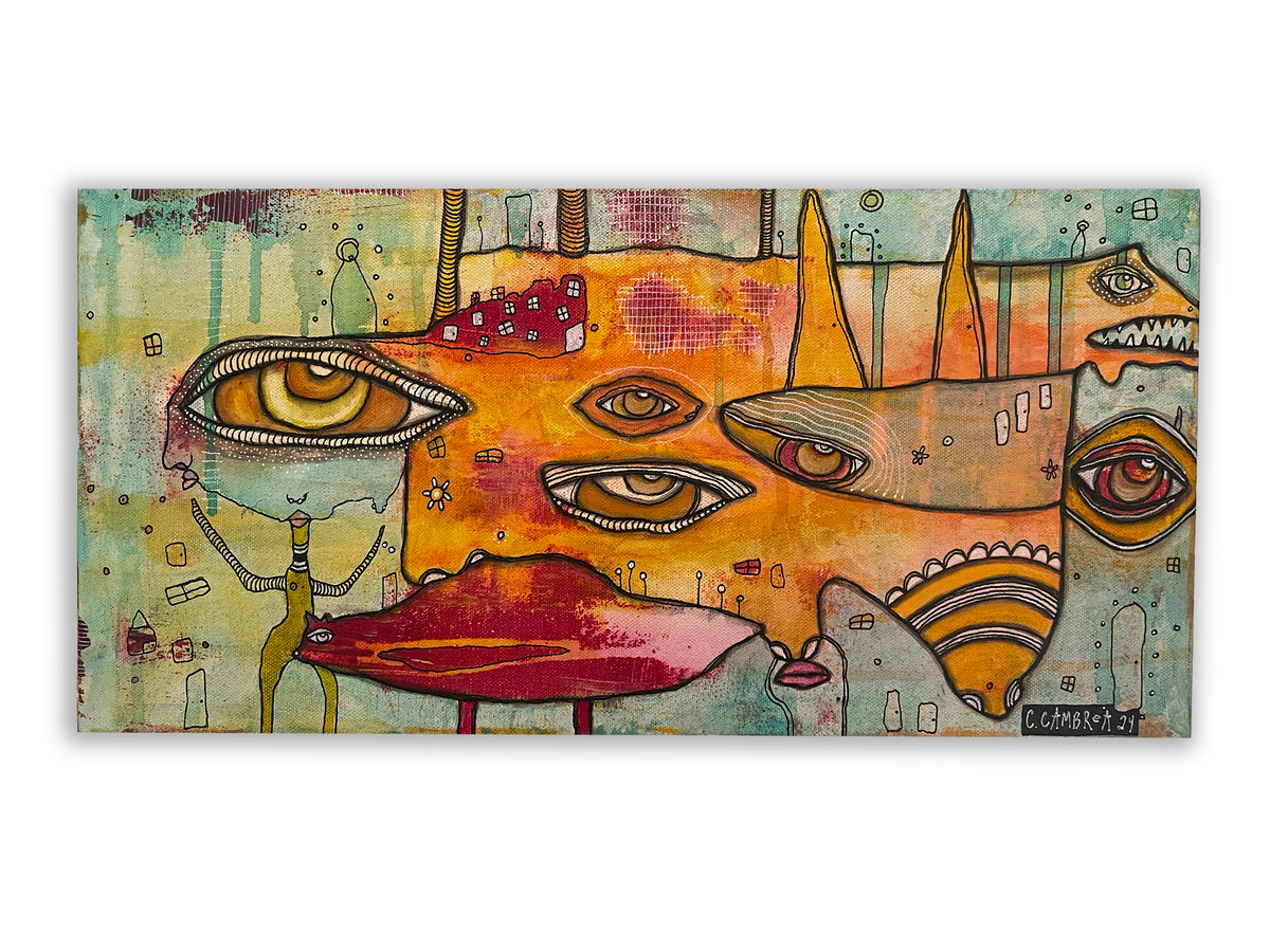 Fine Art on canvas &#39;Morphing&#39;