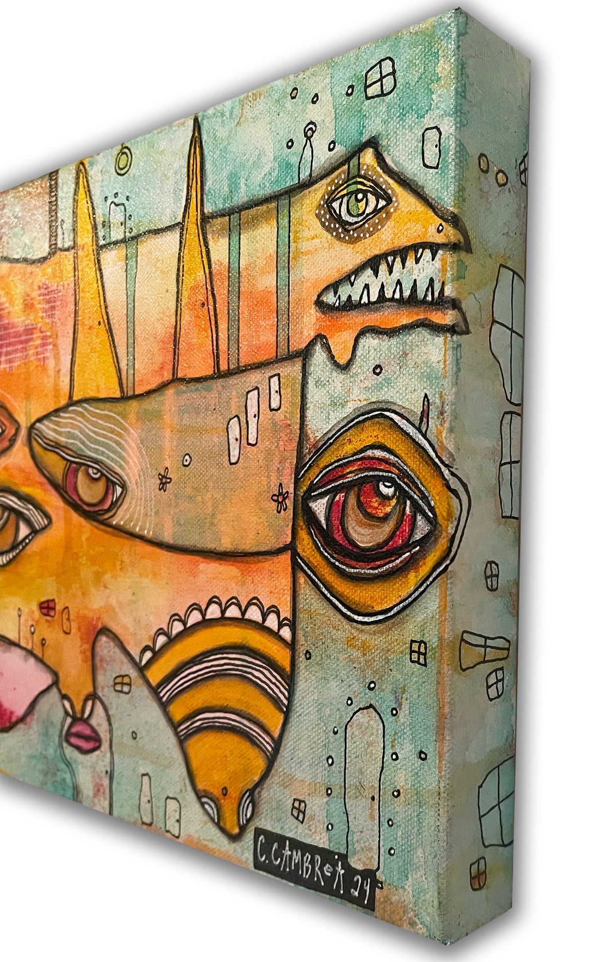 Fine Art on canvas &#39;Morphing&#39;