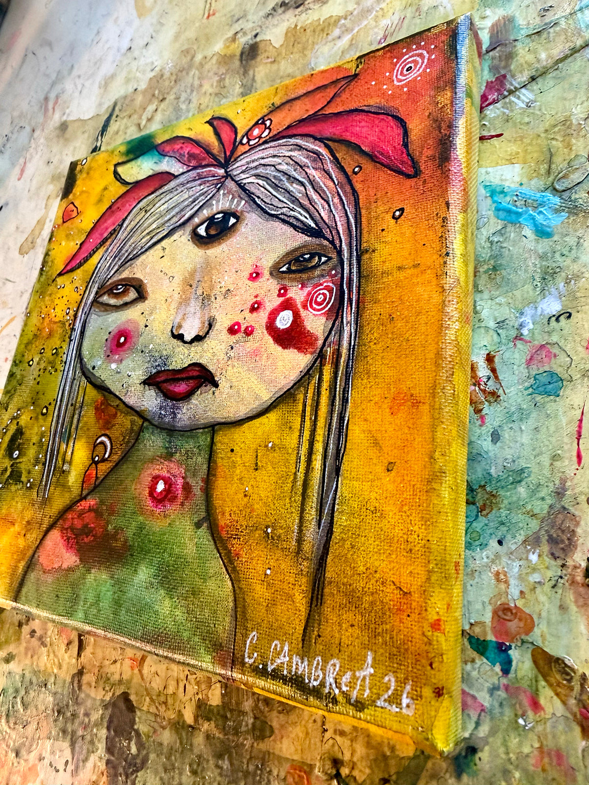 Fine Art on Canvas 'My Girl'