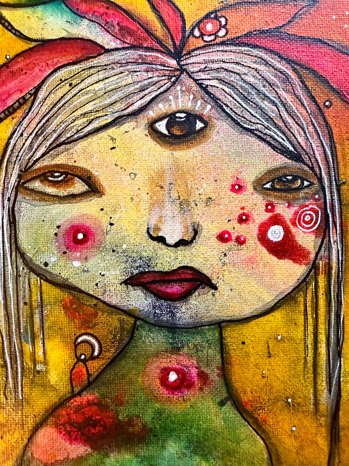 Fine Art on Canvas 'My Girl'