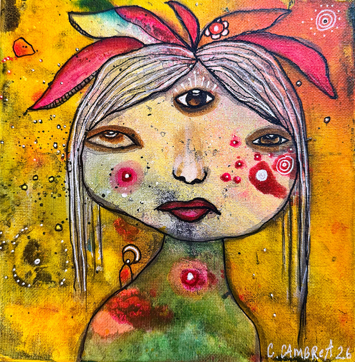 Fine Art on Canvas 'My Girl'