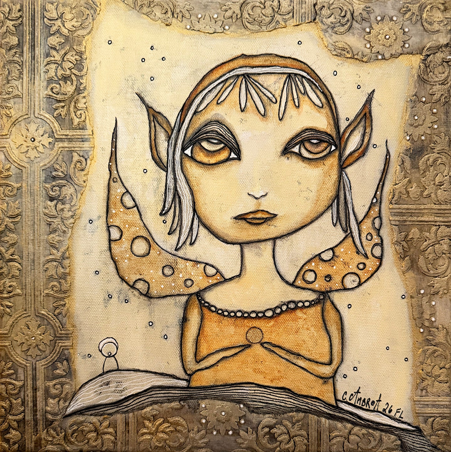 Fine Art on Canvas 'Magic Fairy'