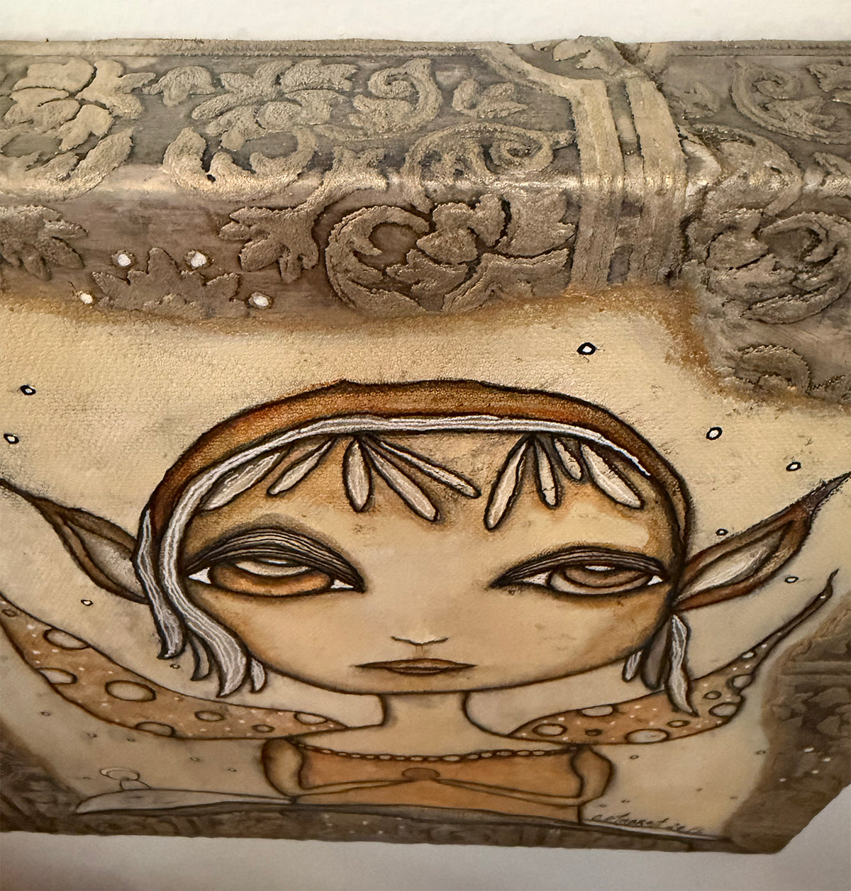 Fine Art on Canvas 'Magic Fairy'