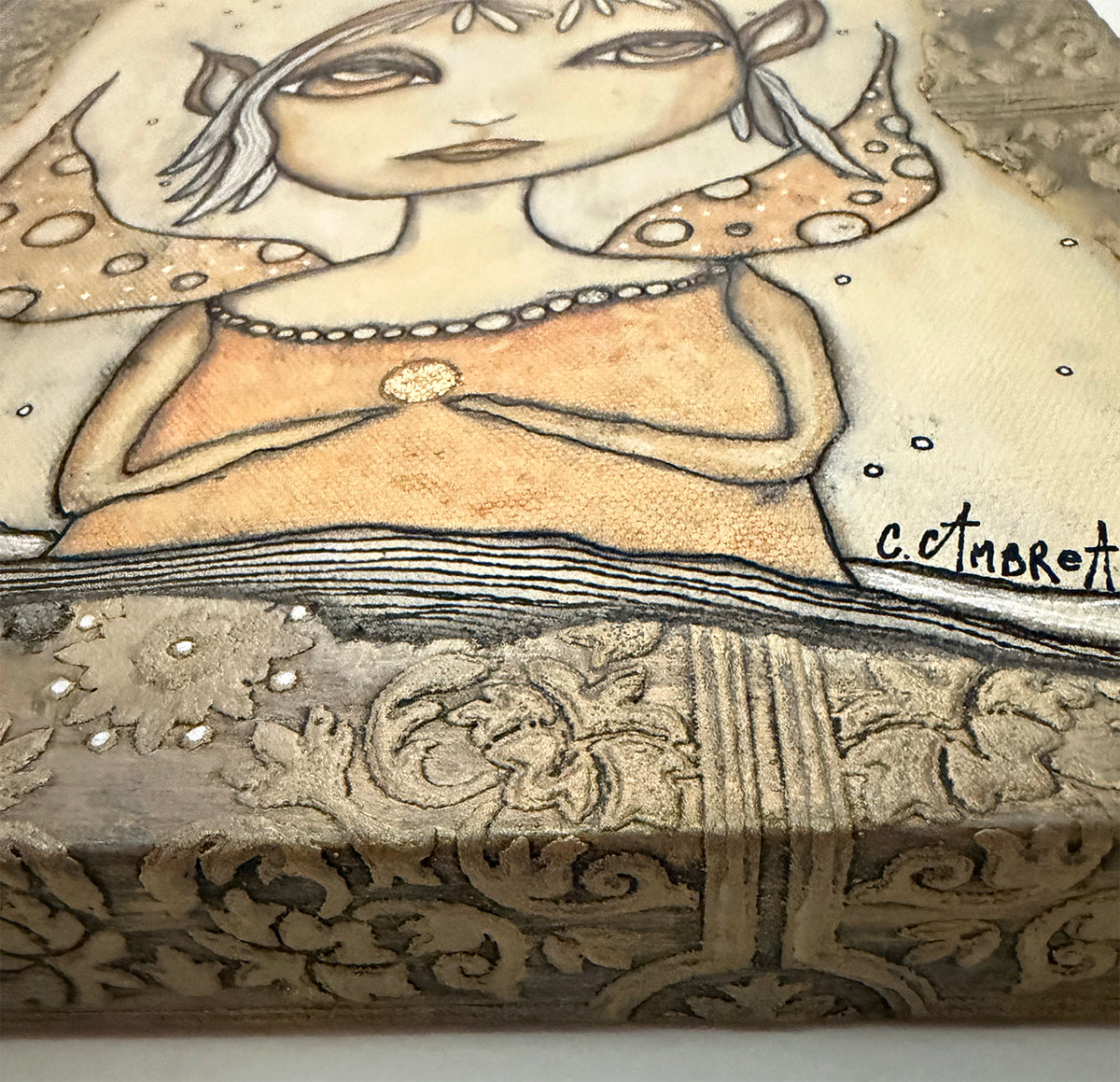 Fine Art on Canvas 'Magic Fairy'