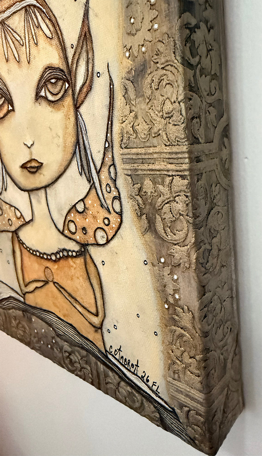 Fine Art on Canvas 'Magic Fairy'