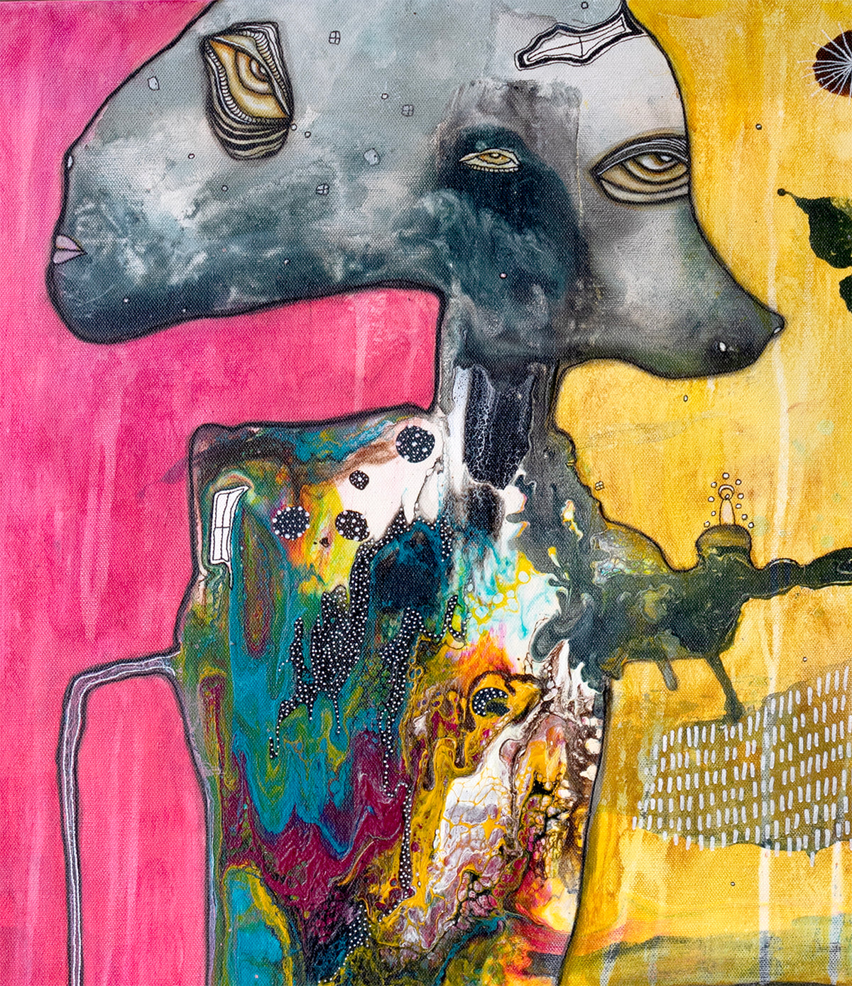 Original Fine Art &#39;Portal Keeper&#39;