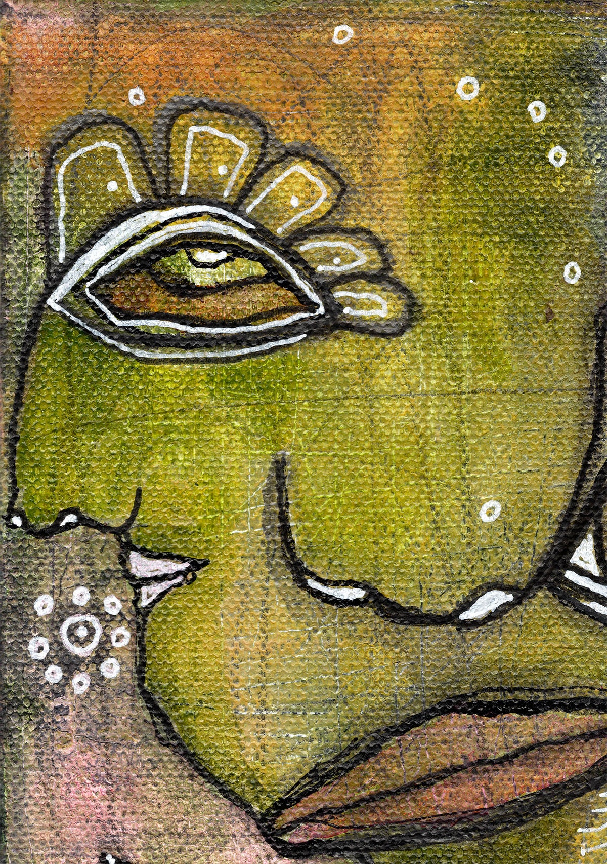 Fine Art on canvas &quot;RISING&quot;