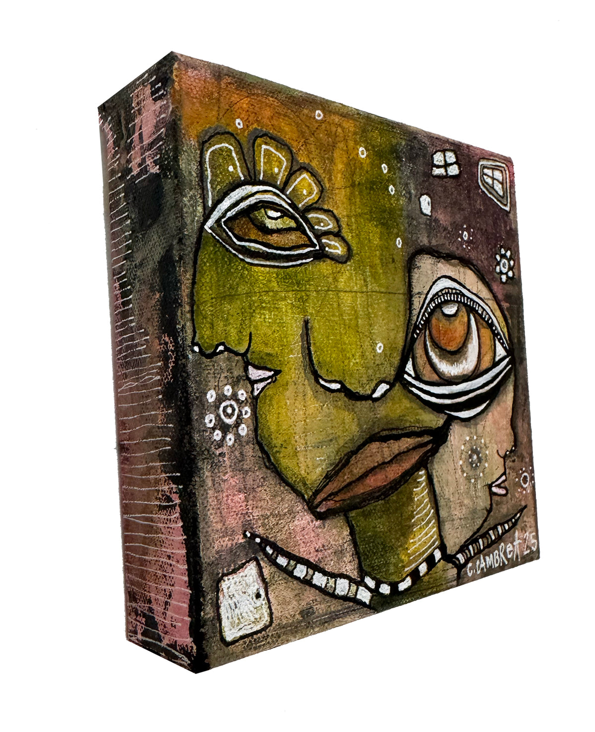 Fine Art on canvas &quot;RISING&quot;