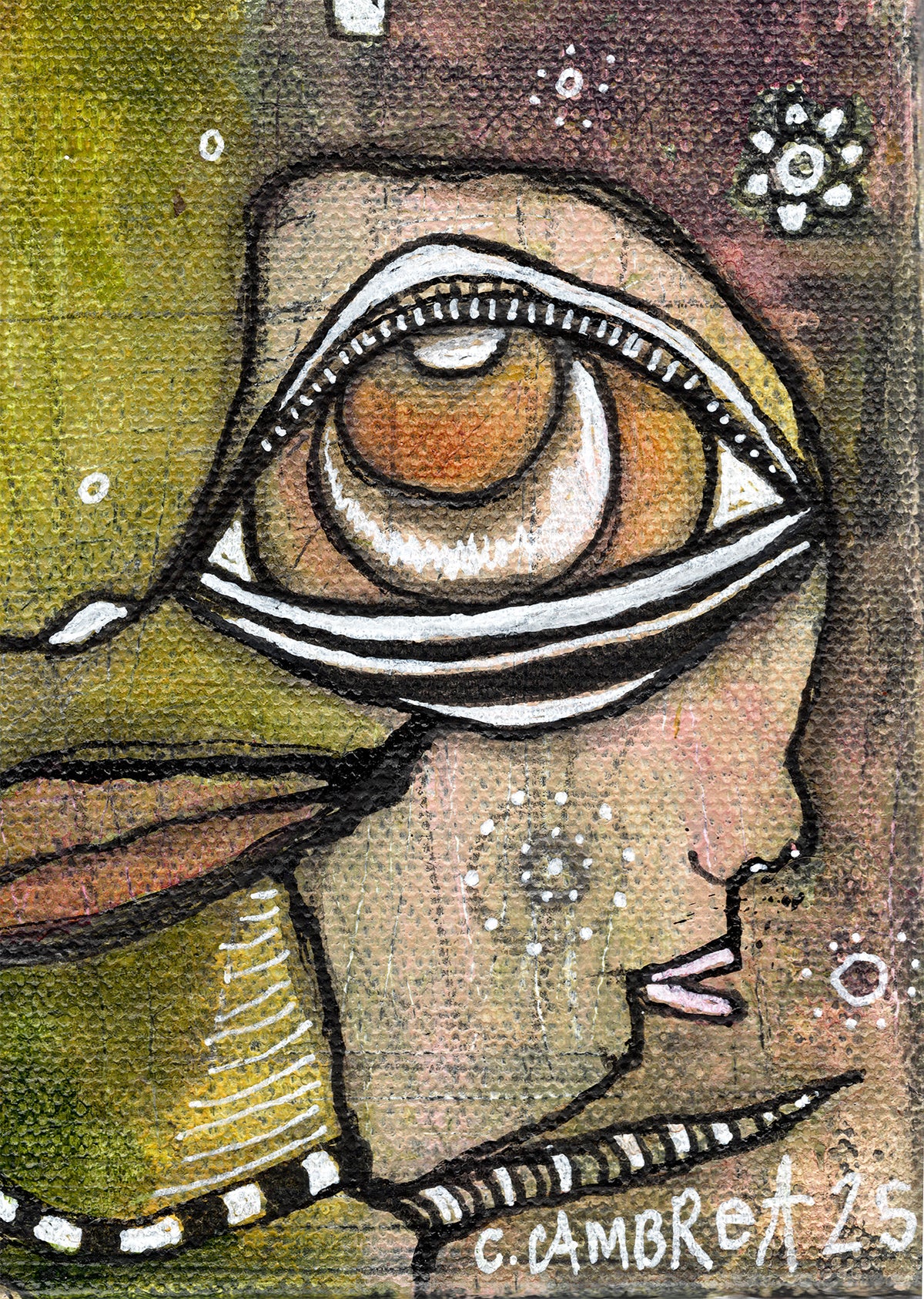 Fine Art on canvas &quot;RISING&quot;