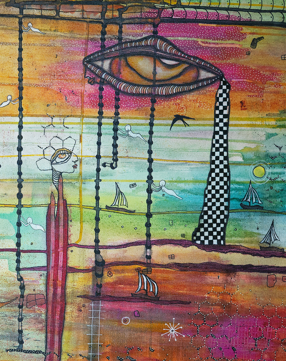 Original Fine Art &#39;Sea Guardian&#39;