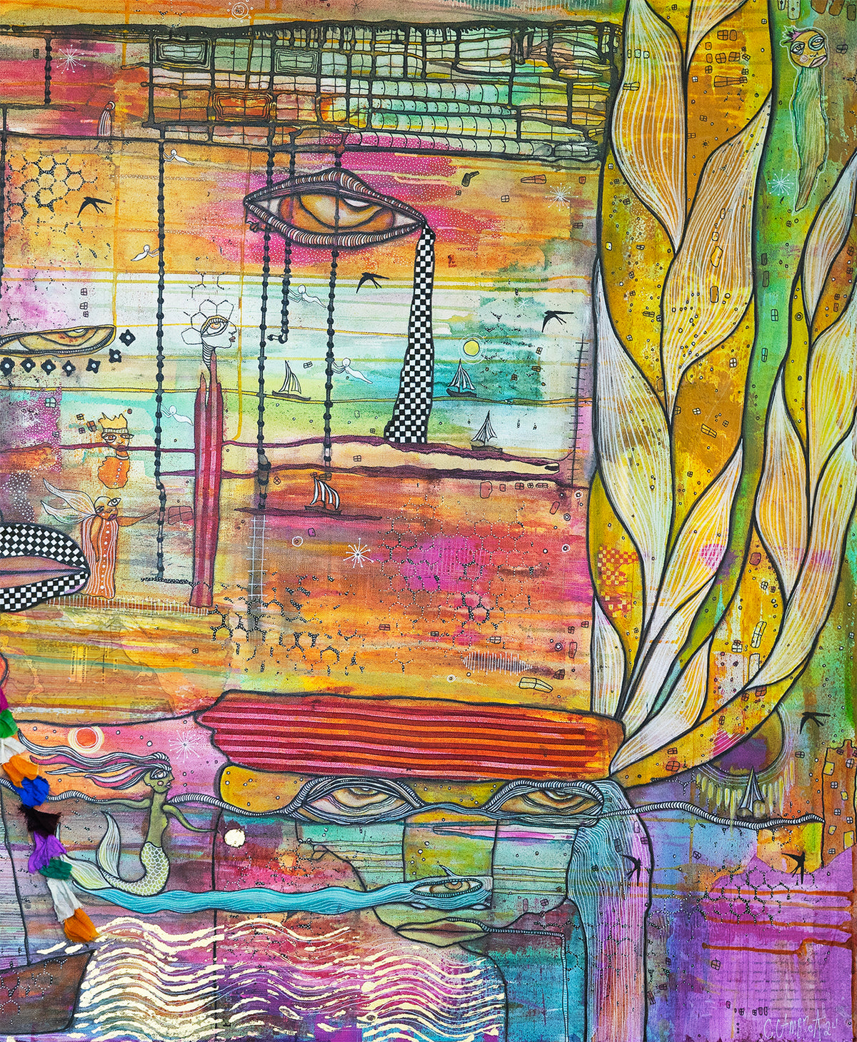 Original Fine Art &#39;Sea Guardian&#39;