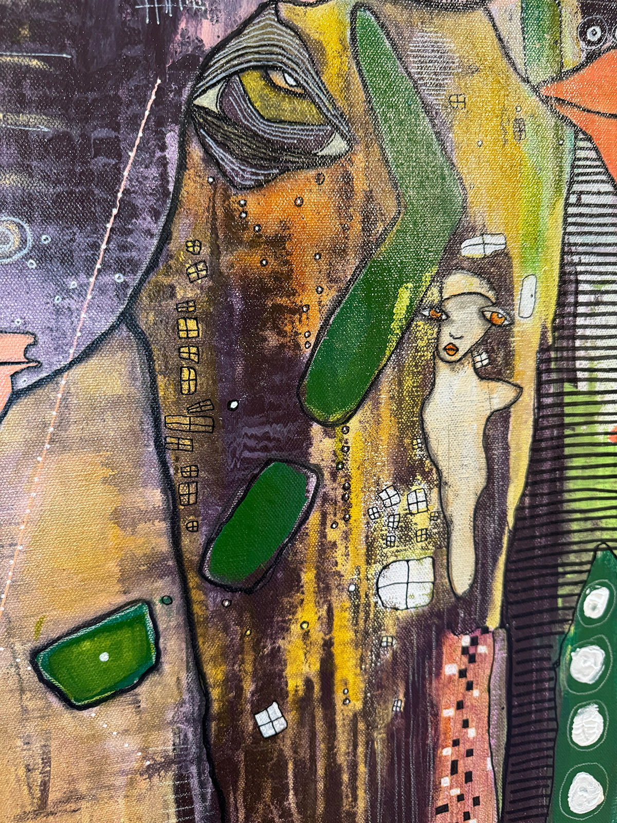 Fine Art on canvas &quot;Shadow and the Light&quot;