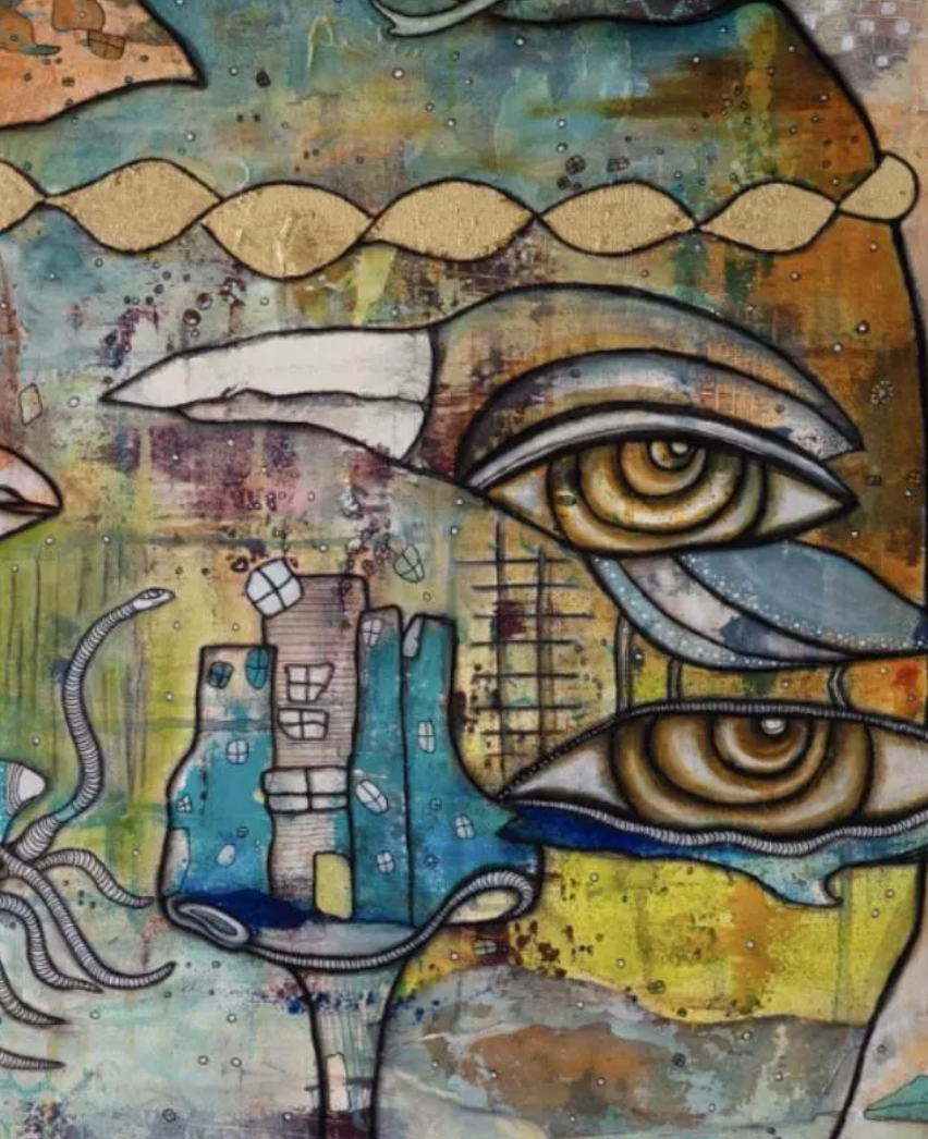 &quot;Deep Sea Queen&quot; Fine Art Print on paper