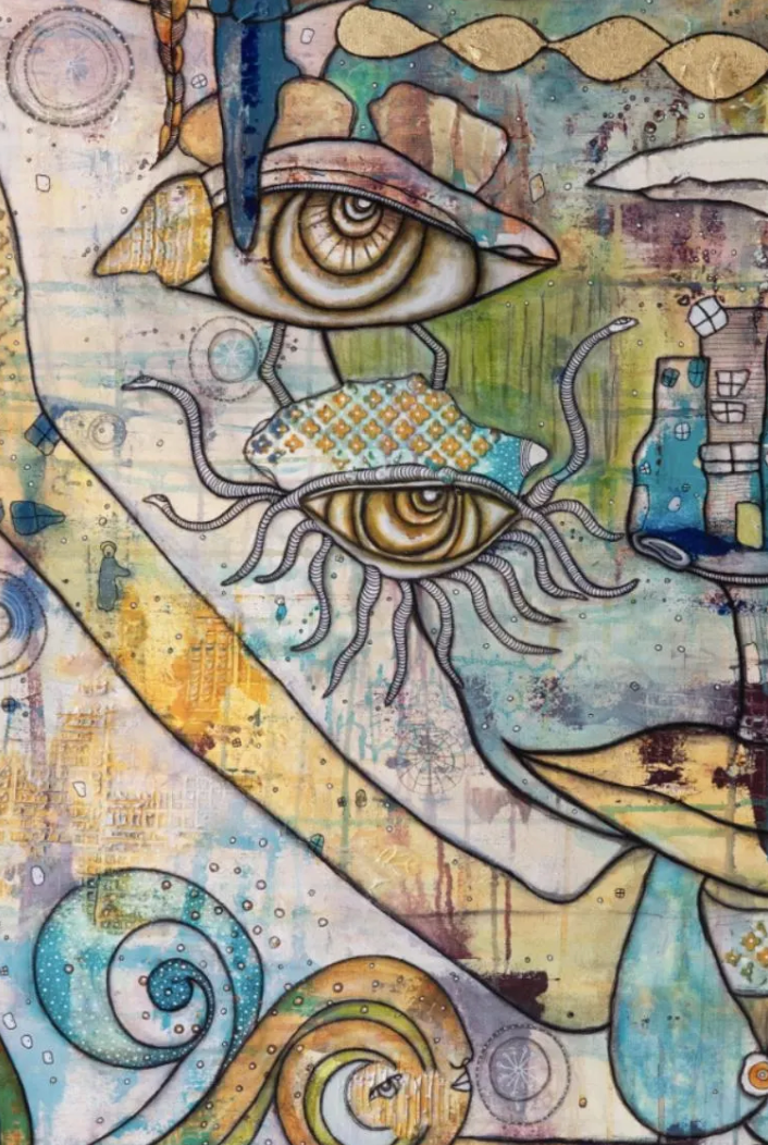 &quot;Deep Sea Queen&quot; Fine Art Print on paper