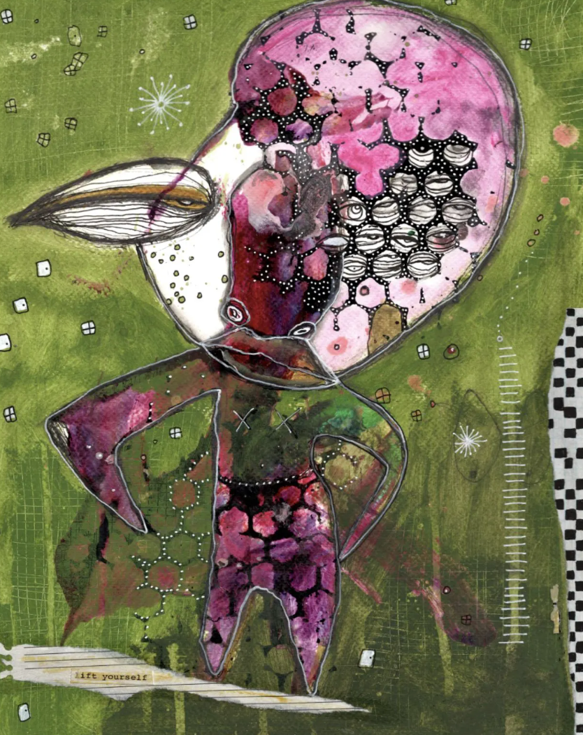 "Lift Yourself" Fine Art Print on paper