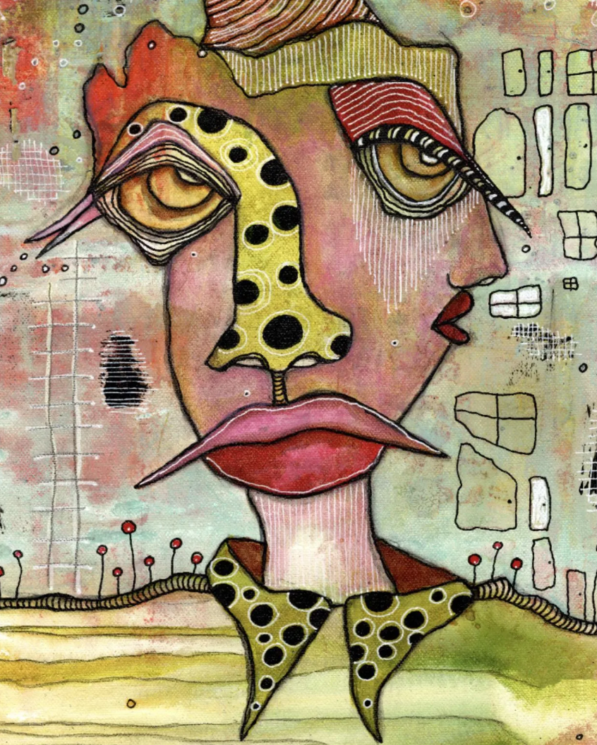 "Contemplating" Fine Art Print on paper