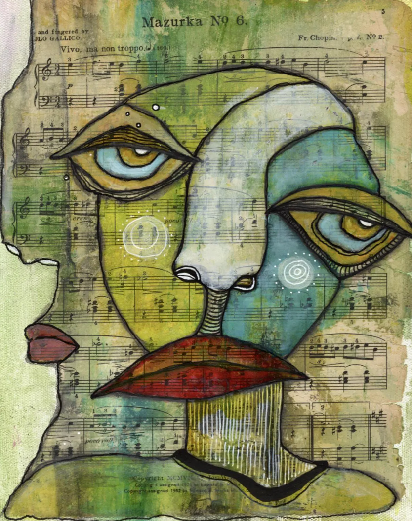 "Mr. Mazurka" Fine Art Print on paper
