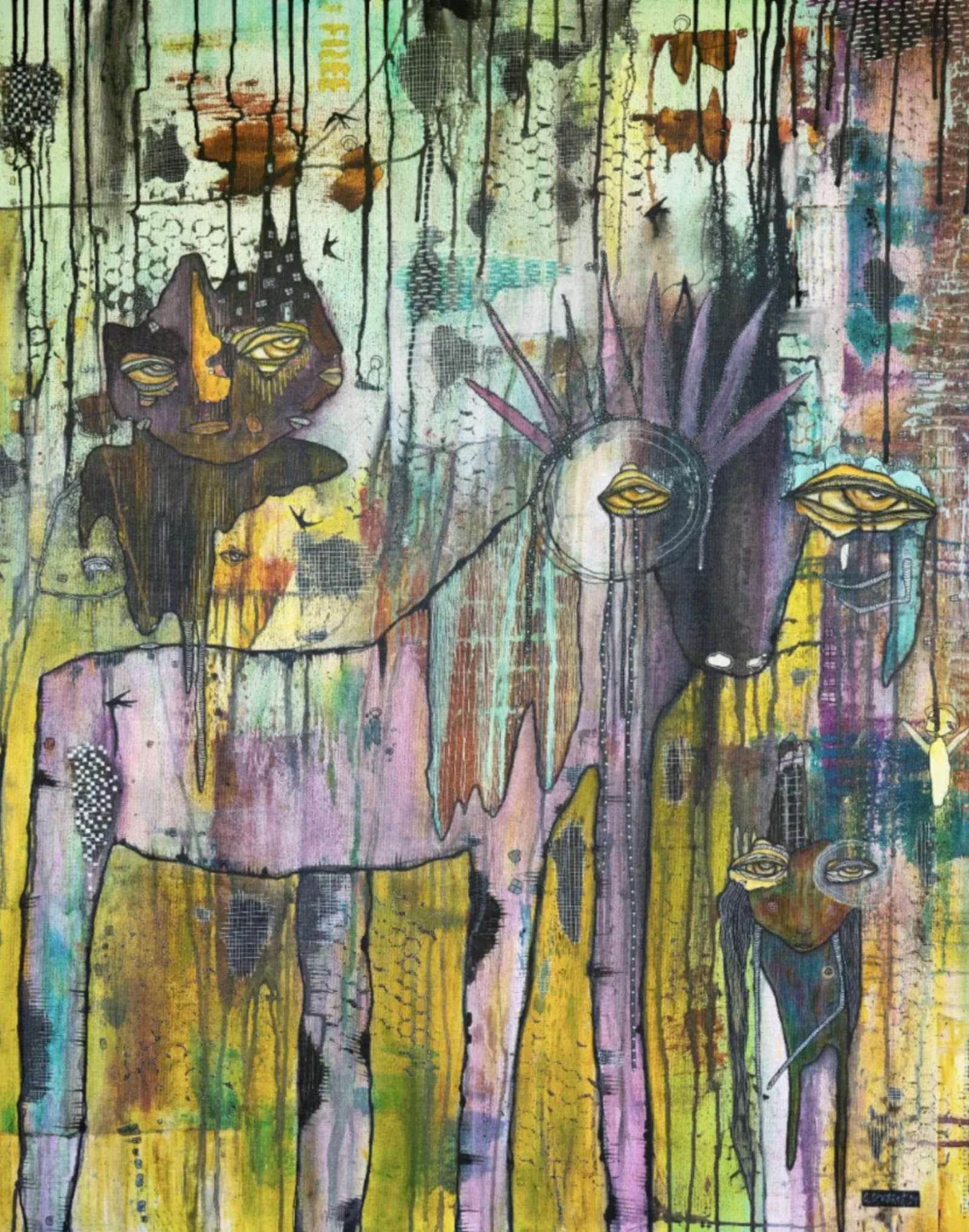 "You don't have to walk this path alone" Fine Art Print on paper