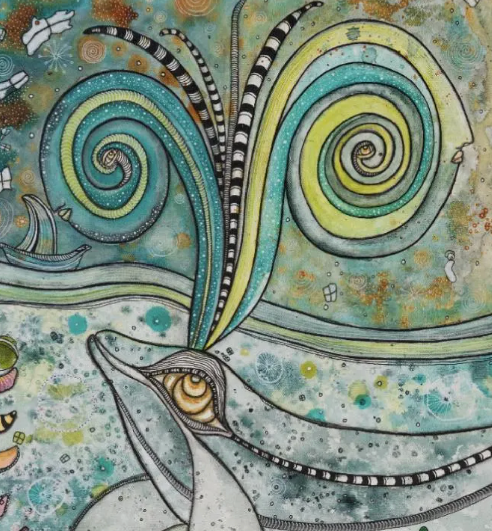 &quot;Whale Power&quot; Fine Art Print on paper