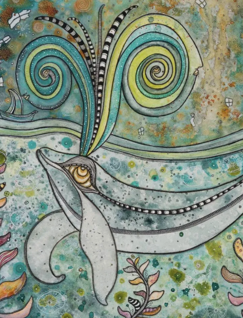 "Whale Power" Fine Art Print on paper