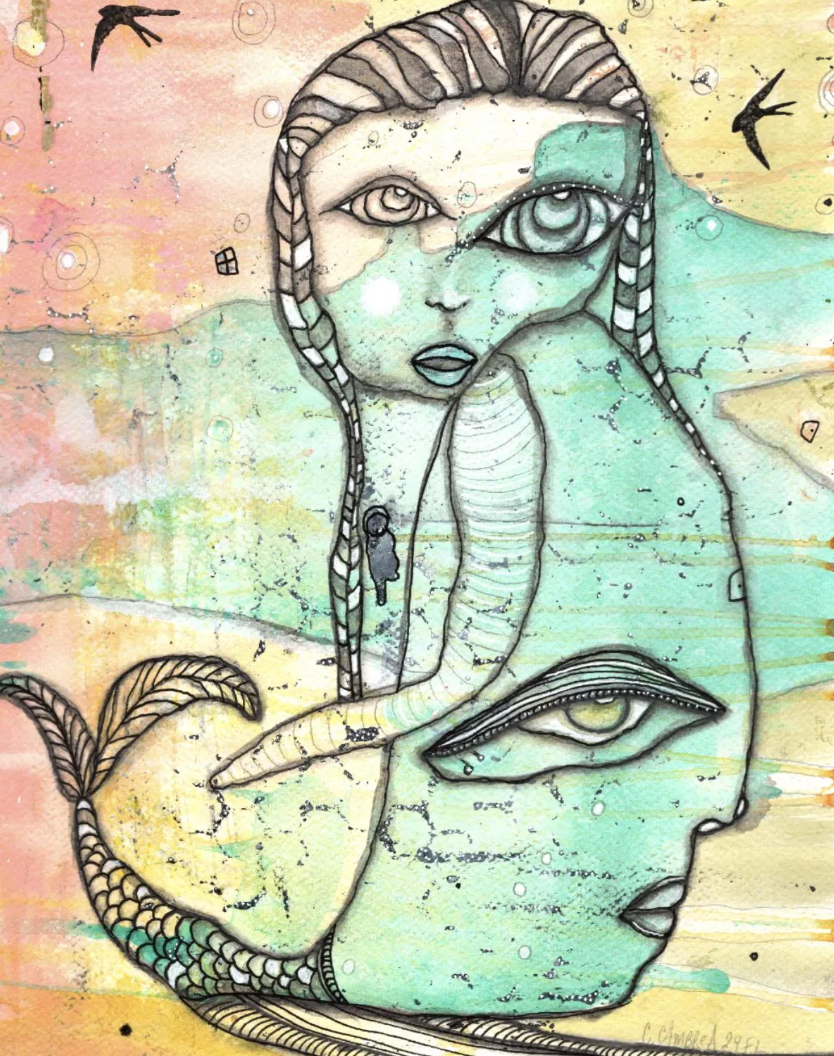 &quot;Mother of the Sea&quot; Fine Art Print on paper