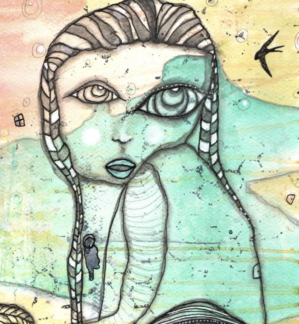 &quot;Mother of the Sea&quot; Fine Art Print on paper