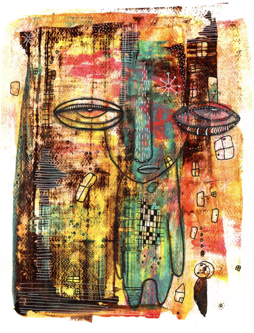 &quot;I&#39;m right here&quot; Fine Art Print on paper